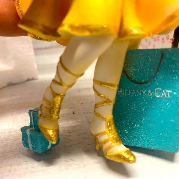 Margaret Le Van Alley Cat Persia Gourmet Tag Glamorous Tiffany Bag Gift Kitty - Picture 4 of 16